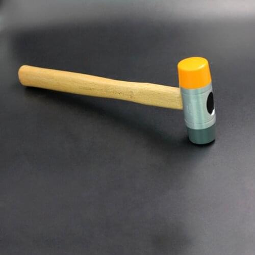 Wooden handle mounting hammer rubber hammer leather hammer small rubber hammer nylon hammer