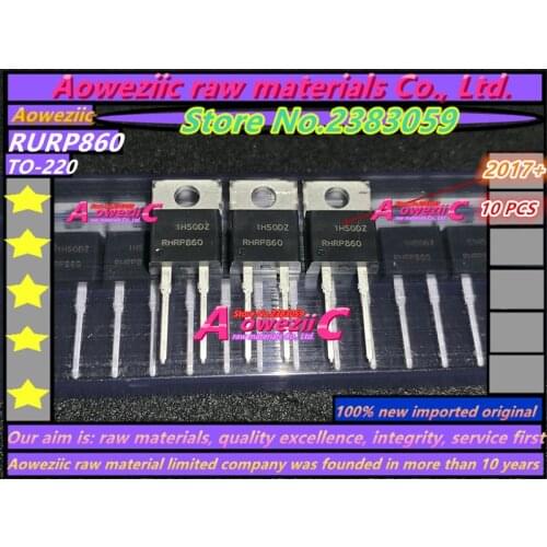 Aoweziic 2017+ 100% new imported original RURP860 TO-220-2 Fast Recovery Diode 8A 600V
