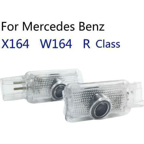 For Mercedes Benz W251 R Class R400 R350 R320 W164 ML X164 GL ML320 ML450 ML500 LED Car Door Light Logo Projection Ghost shadow
