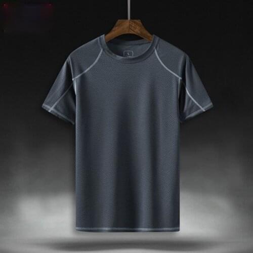 Men Plus Size 5xl Clothing Quick Dry T Shirts 10 colors Basic Summer T-shirts Oversize Hip Hop Summer Casual O-neck Short Sleeve