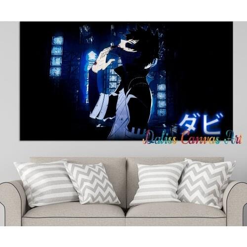 Canvas Anime dabi My Hero Academia Pictures Home Manga Decoration Paintings Poster HD Prints Wall Art Modular Living Room Framed