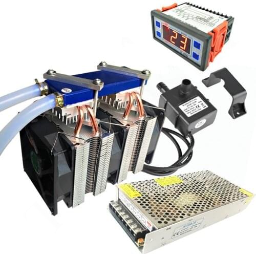 Fish tank water cooler miniature 30L computer water cooler household DIY semiconductor chiller Kit 144W