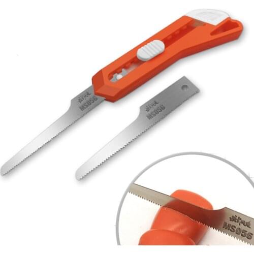 Multifunction Hobby Model Mini Hand Saw Knife Blades Cutter Kit 2 in 1 DIY Craft Model Hand Saw Hacksaw