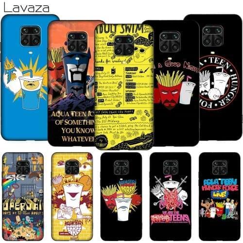 Lavaza K19 Aqua Teen Hunger Force TPU Soft Case for Redmi Note 5 6 6A 7 7A 8 8T 8A 9 9A 9C 9S K20 K30 Poco X2 Pro Max