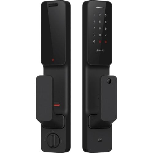 New Xiaomi Mi Push-Pull Smart Door Lock With Fingerprint Sensor password Bluetooth Unlock Mijia APP Control Intelligent Linkage