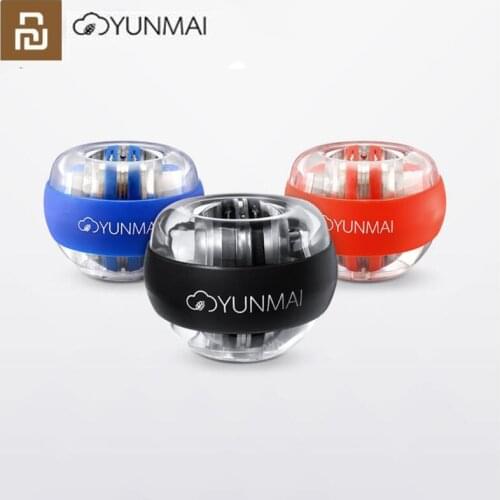 Original Youpin YUNMAI LED Wrist Ball Super Gyroscope Power Ball Self-Starting Gyro Muscle Relax Gym Fitness Equipment Spinner
