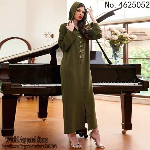 Ramadan Abaya Dubai Turkey Arabic Muslim Hijab Dress Kaftan Islam Dresses For Women Morocco Vestido Robe Longue Djellaba Femme