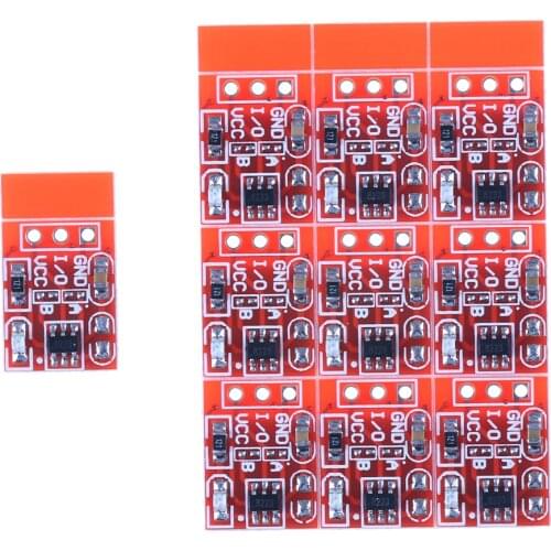 10Pcs TTP223 Touch Key Switch Module Touching Button Capacitive Switches Self-Locking/No-Locking Jog 2.5-5.5V