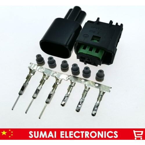 Male&female 3 Pin 1-967642-1 auto restrictor sensor/Throttl/Taillight plug,3P auto waterproof plug for BMW,Benz