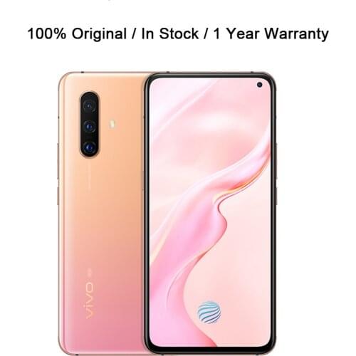 Official Vivo X30 5G Android Phone Fingerprint Face ID Dual Sim Exynos 980 6.44" Super AMOLED 2400X1080 64.0MP Octa Core New