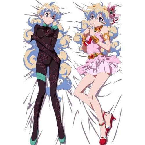 Japanese Anime Tengen Toppa Gurren Lagann Nia Teppelin Throw Otaku Dakimakura Gifts Bedding Hugging Body Pillow Case 150x50 CM
