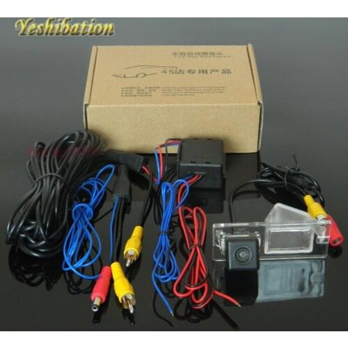 Yeshibation Reversing Park Camera Power Relay Filter For FIAT Freemont 2009~2014 Wide Angle Lens Rearview Back Up Camera