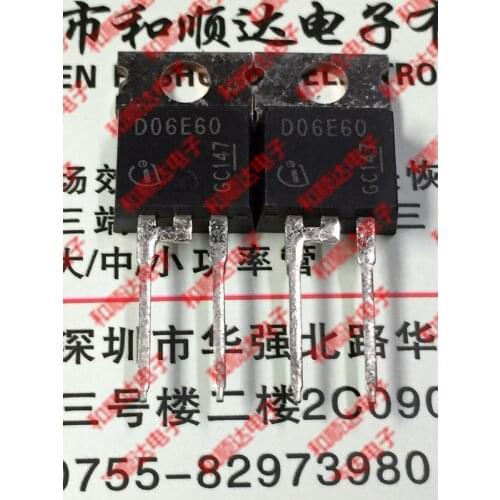 10pcs/lot IDP06E60 D06E60 TO-220-2 Fast 600V