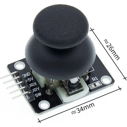 20PCS/LOT Dual-axis XY Joystick Module Free Shipping