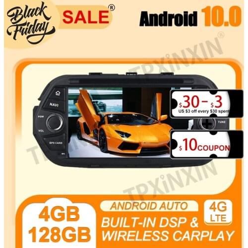 Android 10.0 4G+128G Carplay DSP PX6 For Fiat Tipo Egea 2016-2018 Multimedia Player Auto Radio Tape Recorder GPS Navi Head Unit