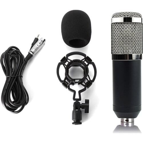 BM 800 Computer Microphone Game Microphone, Wired Condenser Recording ,Microphone Kit Microphone With Shock Mount For Recording