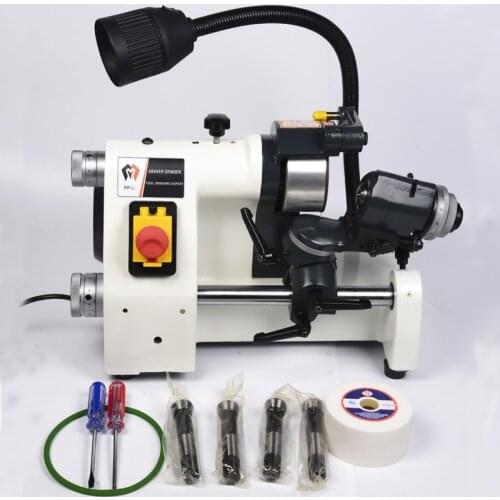 CE 220V U3 R8 Collets Universal Cutter Grinder Drill Sharpener Sharpening Machine for End Mill Twist Drill Cutter Grinding Tool