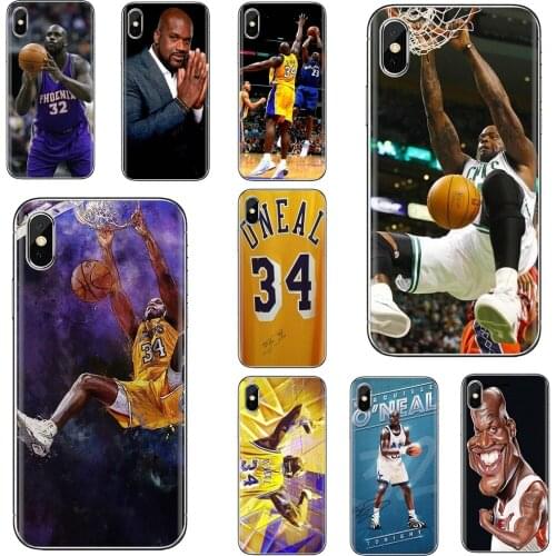 For iPhone 10 11 12 Pro Mini 4S 5S SE 5C 6 6S 7 8 X XR XS Plus Max 2020 Cell Phone Case Shaquille-O'Neal-C-basketball-MVP-Star