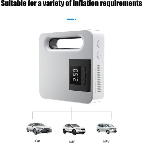 12V Electric Car Air Compressor Pump 150PSI Inflatable Car Air Pump Tyre Inflator Portable Digital LCD/pointer type