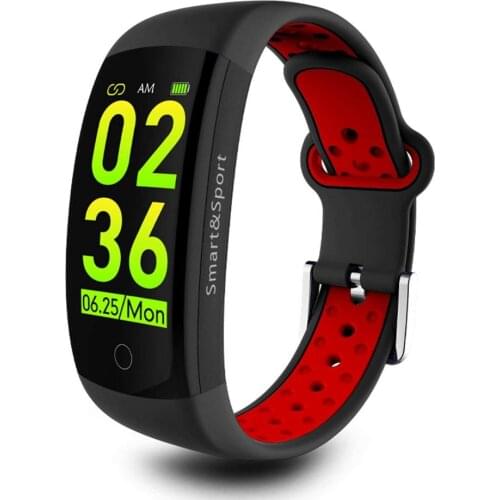 AiSDO Fitness Bracelet IP68 Waterproof Dynamic Heart Rate Blood Pressure Monitoring Fitness Tracker Smart Bracelet for Men Women