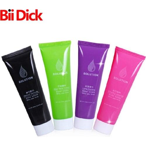 Sex Lubricant 60ml Anal Lubricant Water-based Sex Oil Vaginal and Anal Gel Sex Products for Adults