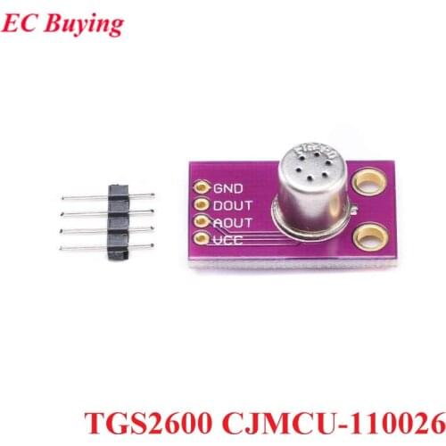 TGS2600 Air Quality Gas Sensor Module CJMCU-110026 Sensors Air Contaminants Detecting Hydrogen Carbon Monoxide CO