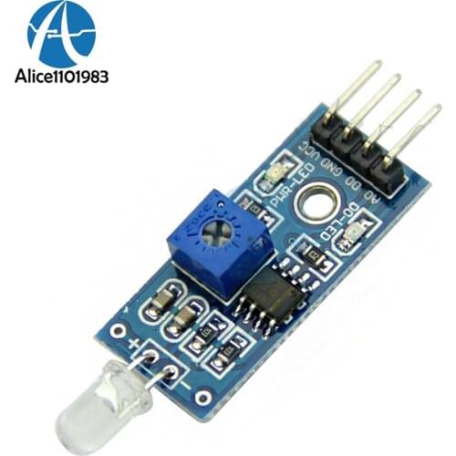 LM393 Light Sensor Module 3.3V-5V Input Sensor For Arduino Raspberry Pi Digital Switching Output Light Level Detection DIY Kit