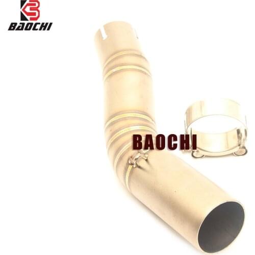 Motorcycle Exhaust Connect Link Pipe Mid Tube Escape Muffler Adapter Pipe for Suzuki GSXR1000 GSX R1000 GSXR 1000 Exhaust System