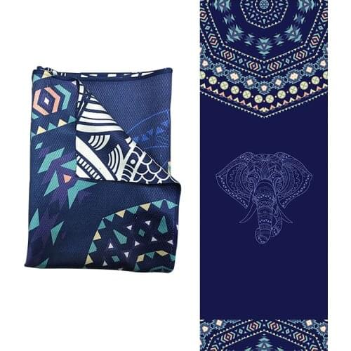 Diamond Grid Non-slip Yoga Auxiliary Pad Towel Colchoneta Ejercicio Gym Slimming Body Pilates Sport Fitness Printed Yoga Mats