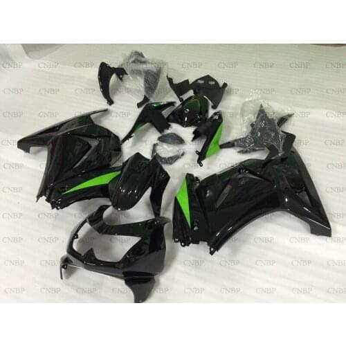 Ninja 250R 2008 - 2014 Fairing Kits Ninja 250R 2008 Abs Fairing for Kawasaki Zx250r 2011 Black Fairings