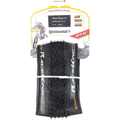 CONTINENTAL MTB Bicycle RACE KING Folding Tire Tubeless Ready 26/27.5/29x2.0Mountain Bike Tire RACE KING2.0