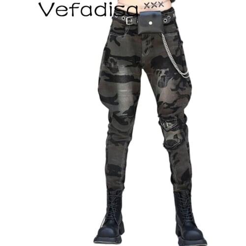 Женские свободные джинсы Vefadisa China At AliExpress