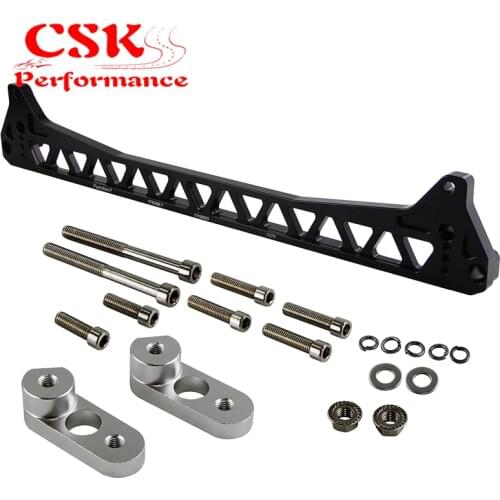 Rear Aluminum Subframe Brace Tie Subframe Subillet Fit For 92-95 Honda Civic