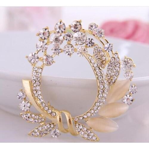 Personality Round Brooch Jewelry For Women/men Fashion Jewelry Brooch Pins Metal Scarf Wedding Gift Diy Jewellery Accessories