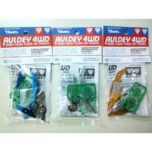 3 Bags Aluminum Progressive Down Thrust Rollers 15014 For AULDEY MINI 4WD Car Model Power-up Parts