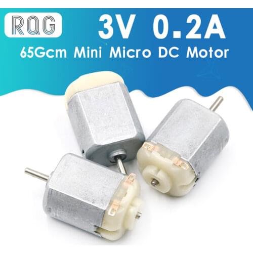 3V 0.2A 12000RPM 65Gcm Mini Micro DC Motor for DIY Toys Hobbies Smart Car MOTOR For Arduino