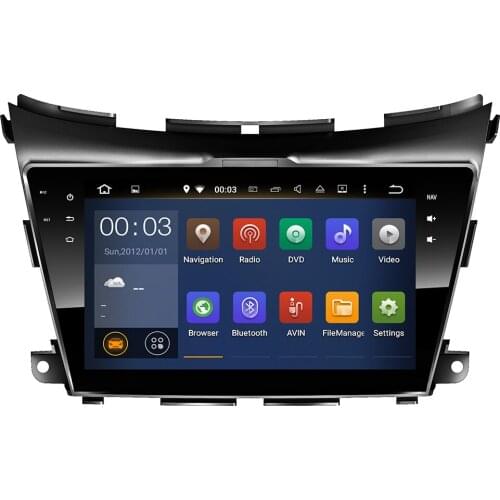 2 din Car Radio GPS Android 8.0 for Nissan Murano Z52 DVD Player 2015 2016 2017-2019 10.2" Auto Stereo Multimedia 360 Camera RDS