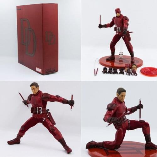 Mezco One 12 Daredevil Action Figure Toy Doll Christmas Gift for Kids