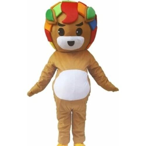 Halloween Easter Cute Adult Bear Mascot Costume Cosplay Party Dress Costume Large Advertisement