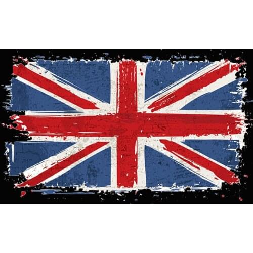 Parches Flag stickers iron-on transfers for clothing thermal vinyl transfers patches On clothes print applique stripes