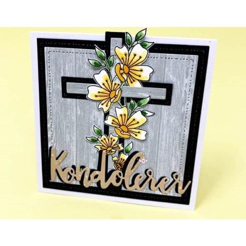 New Kondolere letters metal Cutting Dies Stencils DIY Scrapbooking Paper/photo Cards Embossing Dies