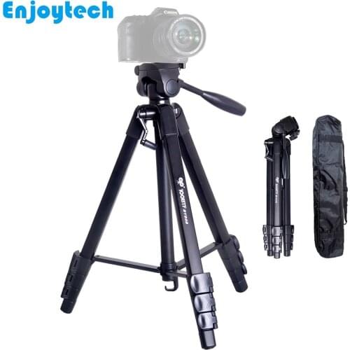 New Professional Tripod for Nikon/Canon/Sony/DSLR/SLR Cameras Portable Tripod with Pan Head Gimbal for Photos Video Recording