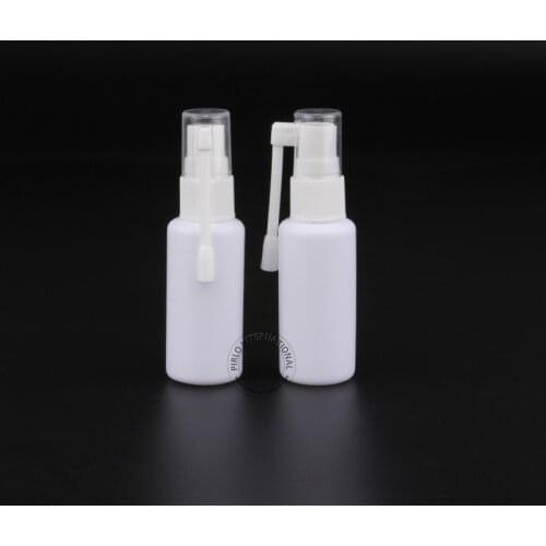 Wholesale 30ml Plastic Nasal Spray Bottle, 30cc Empty PE Nasal Atomizers, Rotatable Mist Spray Bottles 100pcs/lot