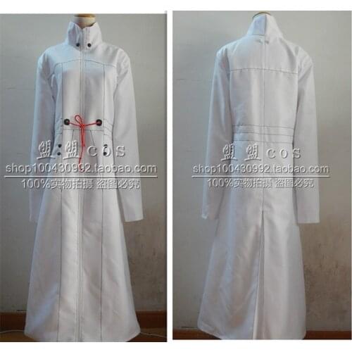 Tokyo Ghoul Tatara Halloween White Long Top Coat Cosplay Costume