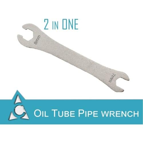 Bicycle Open End Professional Wrench 7 - 8mm Bike Hydraulic Brake Hose Oil Tube Pipe Nut Spanner Brake Bleed Screw wrench Repair