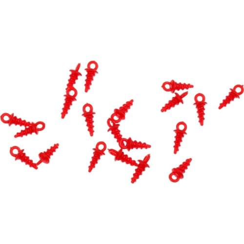 20Pcs Up Fishing Bait Screws Connection Chod Rigs Tackle Bait Screw Pegs