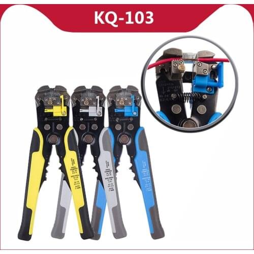 Automatic Wire Stripper Cable Cutter Multifunctional Pressing Pliers Terminal 0.2 - 6mm Electrician Repair Tools Stripping Tool
