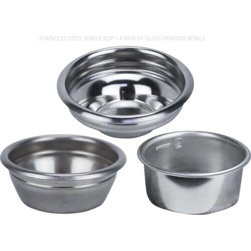 Stainless Stee Coffee Powder Bowl 51/54/58MM Replacement Filter Basket Coffee Accessories Automatic Coffee Machine