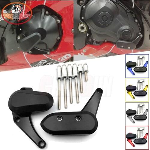 Engine Case Stator Clutch Cover Guard Crash Pad Frame Sliders Protector For SUZUKI GSXR GSX-R 1000 GSXR1000 K9 2009-2016 2015