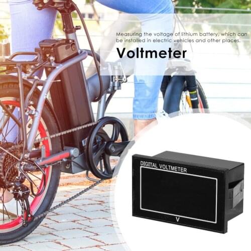 6-80V Dual Display Digital Voltage Measuring Instrument Voltage Meter Voltmeter Used To Measure Lithium Battery Voltage